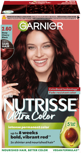 Garnier Nutrisse 2.60 Ultra Color Kirsikkainen Musta kestoväri 1kpl