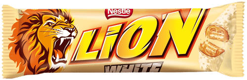 Nestlé 狮王42克白巧克力华夫棒|Nestlé Lion 42g White vohvelipatukka