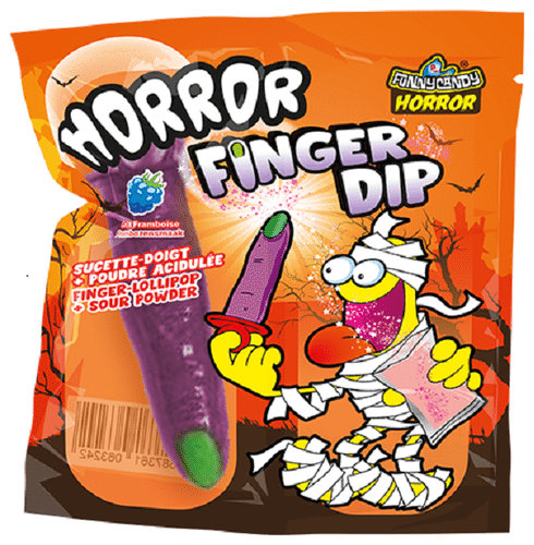 Funny Candy Horror Finger Dip 酸粉棒棒糖 40g