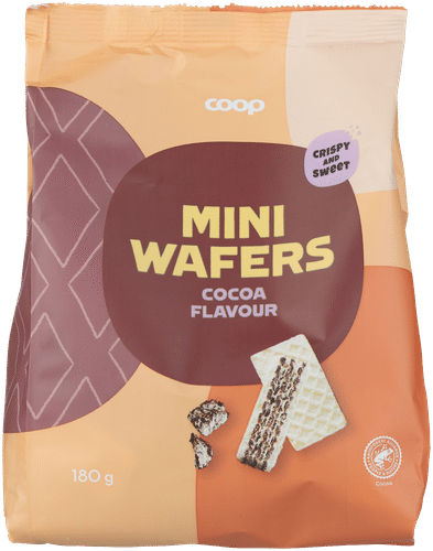 Coop 可可华夫饼 180 g|Coop vohvelit kaakao 180 g