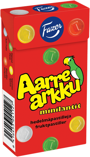 Fazer 宝藏箱迷你硬币水果含片 38g|Fazer Aarre Arkku minilantit hedelmäpastillit 38g
