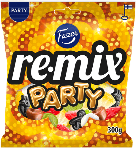 Fazer Remix Party mix糖果袋 300g
