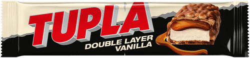 Tupla 双层香草巧克力棒 48g|Tupla Double Layer Vanilla suklaapatukka 48g