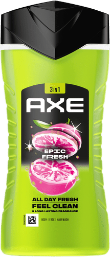 AXE Epic Fresh沐浴露,12小时清新 250 ml