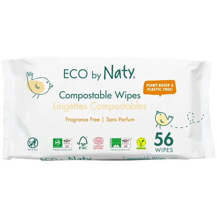 Naty Eco Sensitive Wipes puhdistuspyyhe|Naty 生态敏感湿巾清洁巾