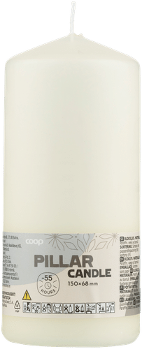 Coop 香槟色桌用蜡烛 68x150
