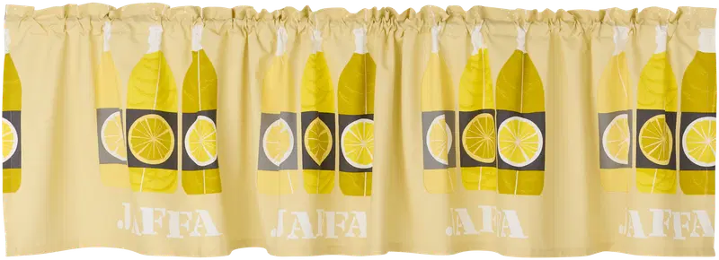 Vallila 窗帘布 Jaffa 60x250厘米 黄色|Vallila verhokappa Jaffa 60x250 cm keltainen