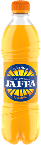 Hartwall Jaffa Appelsiini Sokeriton virvoitusjuoma 0,5 l