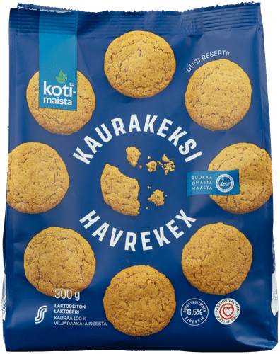 Kotimaista 燕麦饼干 300 g|Kotimaista kaurakeksi 300 g