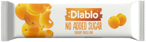 Diablo 酸奶涂层杏麦片棒(无添加糖) 30 g|Diablo jogurttikuorrutteinen aprikoosimyslipatukka ilman lisättyä sokeria 30 g