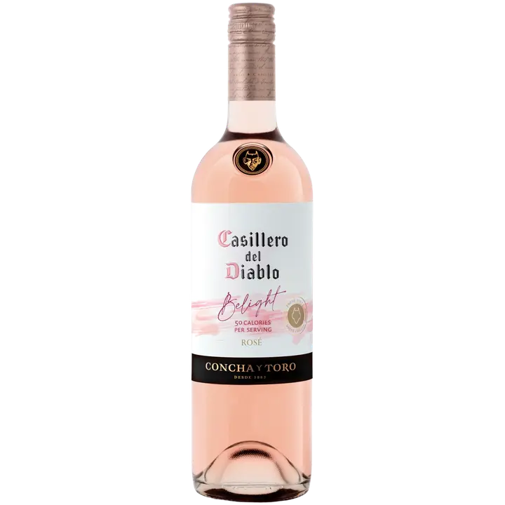 Casillero del Diablo Belight Rosé 8 til-% 0,75 l pullo|Casillero del Diablo Belight 桃红葡萄饮料 8 vol% 0.75 升 瓶装