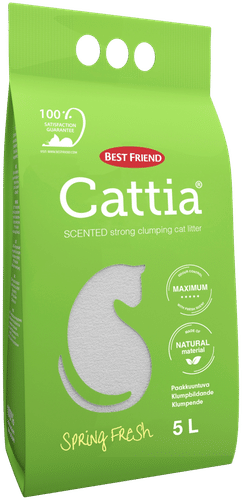 Best Friend Cattia Spring Fresh 结块型白色猫砂 5l