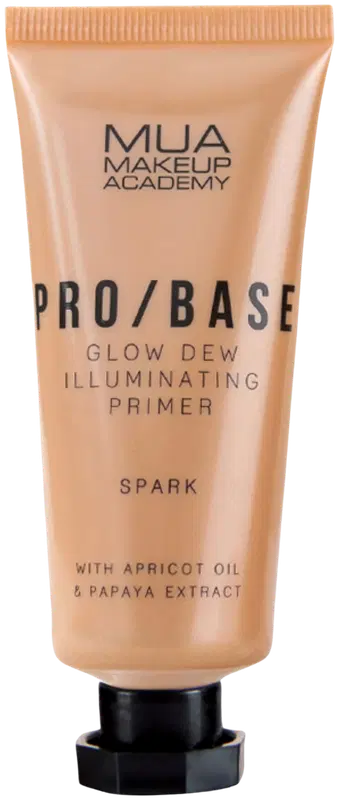 MUA Makeup Academy 光泽提亮妆前乳|MUA Make Up Academy PRO/BASE Glow Dew Illuminating Primer Spark 30 ml pohjustusvoide