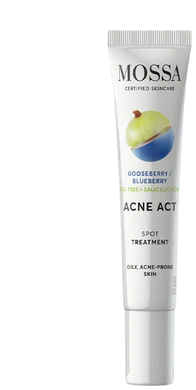 Mossa Acne Act 痘痘及瑕疵精准滴液 15ml|Mossa Acne Act Täsmätipat finneihin ja epäpuhtauksiin 15ml