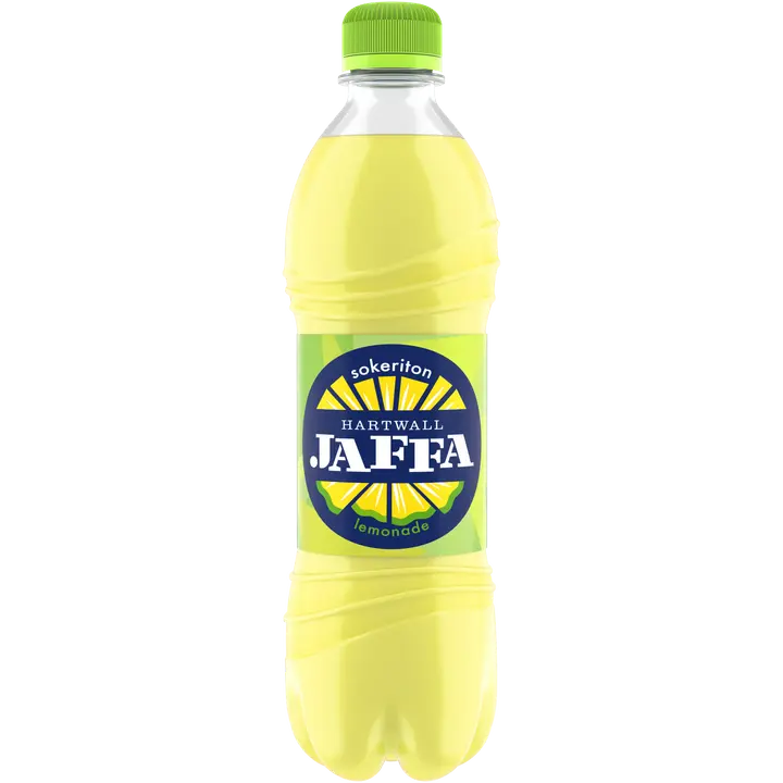 Hartwall Jaffa Lemonade Sokeriton virvoitusjuoma 0,5 l|Hartwall Jaffa 柠檬水 无糖软饮料 0,5 l