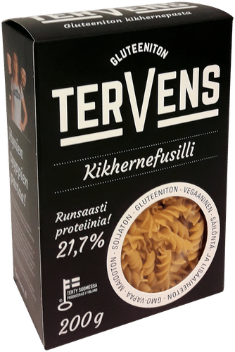 Tervens 鹰嘴豆螺旋面 200g|Tervens kikhernefusilli 200g
