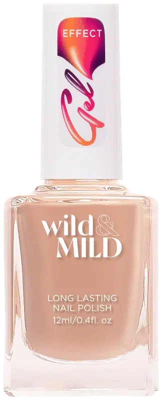 Wild&Mild 凝胶效果指甲油 GE80 香草豆之悦 12 ml|Wild&Mild Gel Effect nail polish GE80 Vanilla Bean Delight 12 ml