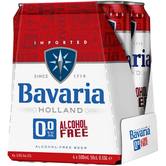 Bavaria 0,0% Premium Original Non-Alcoholic Beer 50 cl tölkki alkoholiton olut|Bavaria 0.0% 优质原味0度饮料 50 cl 罐装0度饮料