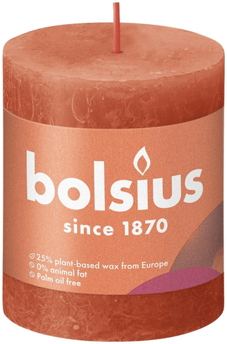 Bolsius RUSTIIKKI PK 80/68 大地橙