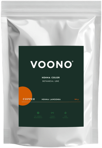 VOONO Henna-kasvihiusväri, kupari 100g