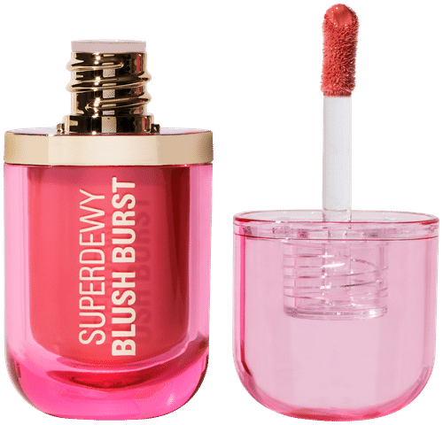Revolution superdewy liquid serum blush burst nestemäinen poskipuna 4,2ml strawberry milkshake cool pink