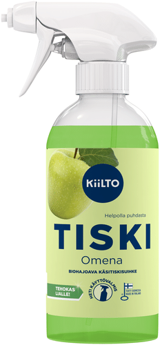 Kiilto biohajoava suihkutettava käsitiskiaine Omena 475 ml