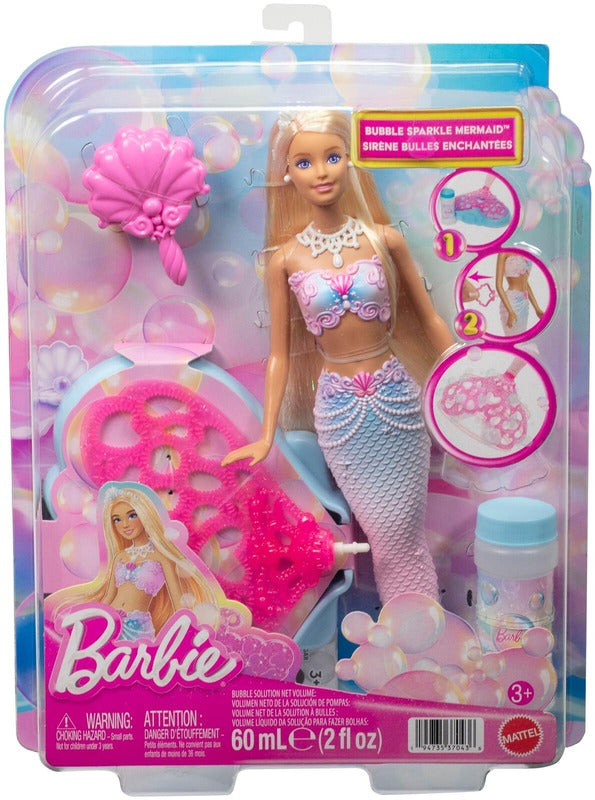 Barbie Bubbletastic美人鱼玩偶|Barbie Bubbletastic-merenneitonukke
