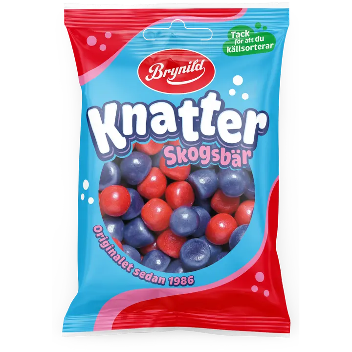 Brynild Knatter Metsämarja makeisraesekoitus 80 g