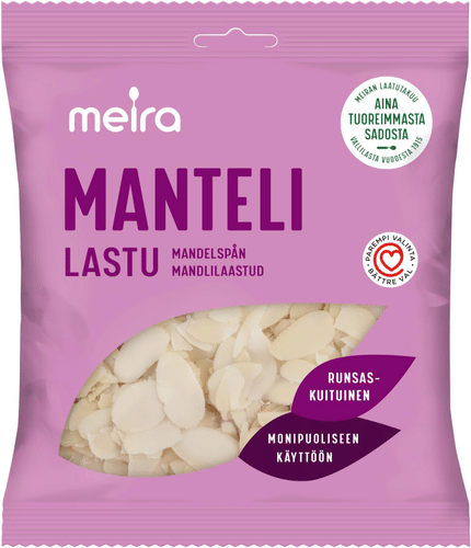 Meira Mantelilastu 140g|Meira 杏仁片 140g
