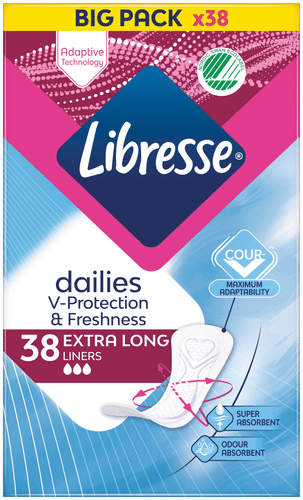 Libresse 护垫XL 38片大包装