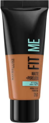 Maybelline 纽约Fit Me哑光无瑕粉底液 350 Caramel 30ml