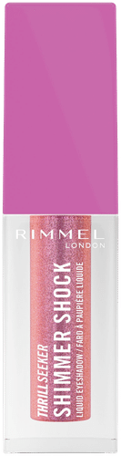 Rimmel Thrill Seeker Shimmer Shock Liquid Eyeshadow 003 Frozen Bubblegum 3,5 ml, luomiväri