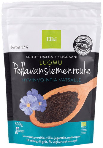 Elixi Luomu Pellavansiemenrouhe 300g|Elixi 有机亚麻籽碎 300g