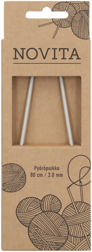 Novita Pyöröpuikko 80 cm - 3mm