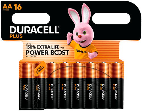 Duracell Plus PowerBoost AA电池 16个