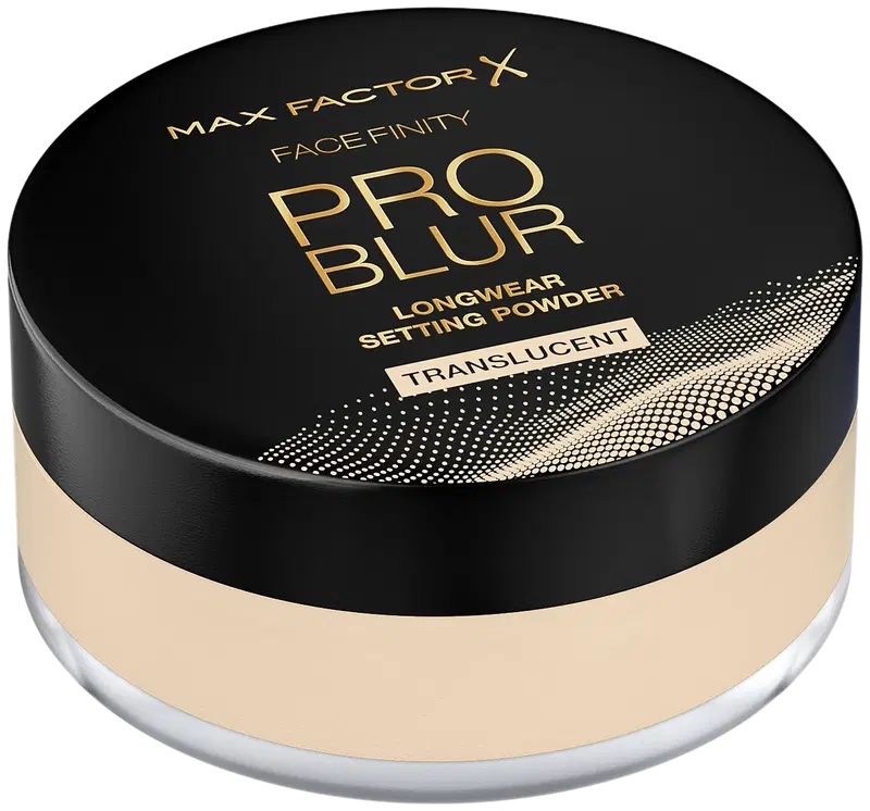 Max Factor Facefinity PRO BLUR长效定妆散粉 11 g|Max Factor Facefinity PRO BLUR Longwear Setting Powder Translucent-irtopuuteri 11 g