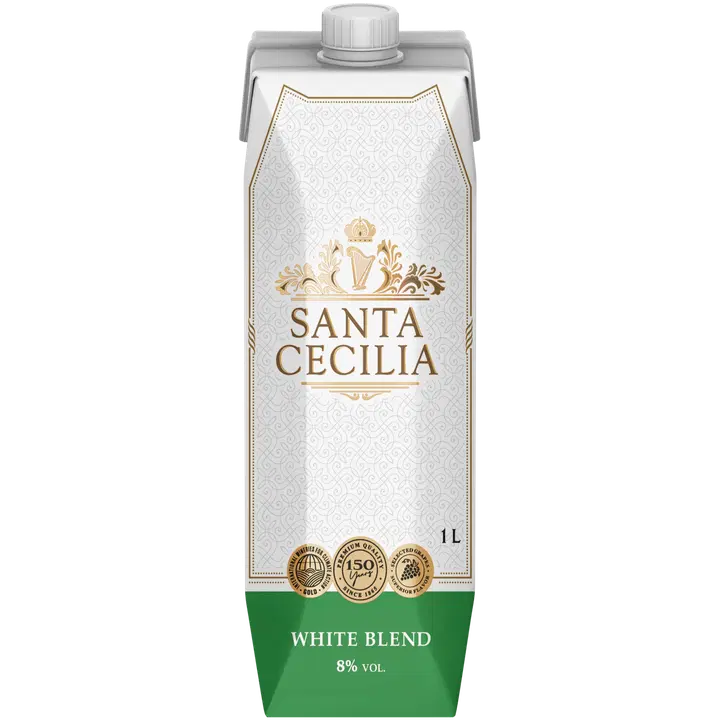 Santa Cecilia White Blend 8 til-% 1L tetra|Santa Cecilia 白色混合物 8 vol% 1L 四