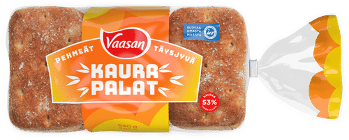 Vaasan Pehmeät Kaurapalat 540g 9kpl täysjyväkauraleipä|Vaasan 软燕麦片 540克 9块 全麦燕麦面包