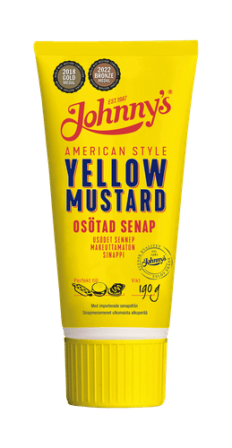 Johnny's Yellow Mustard sinappi190g