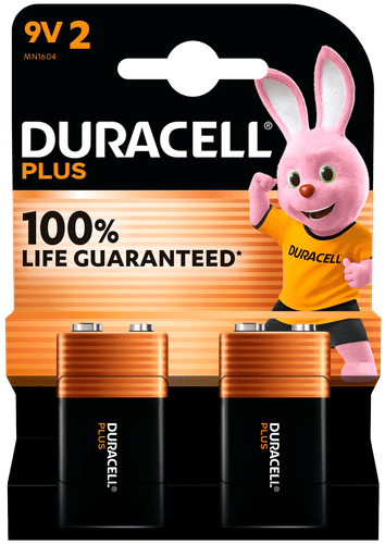 Duracell 2个 Plus 9V