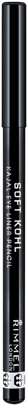 Rimmel London Rimmel 1.2克 软质眼线笔 061 亮黑|Rimmel 1,2g Soft Kohl Eye Pencil 061 Jet Black silmänrajauskynä