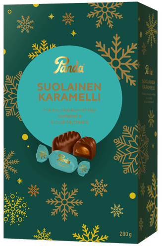 Panda suolainen karamelli maitosuklaakonvehti 280g