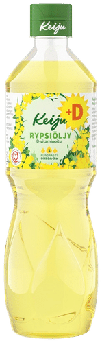 Keiju D-vitaminoitu rypsiöljy 500 ml