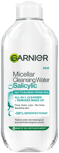 Garnier SkinActive 卡尼尔胶束水杨酸卸妆水 400 ml