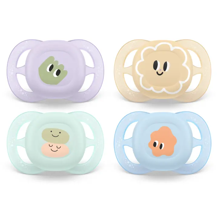Avent Ultra Start ensitutti 0-2kk 2 kpl|Avent Ultra Start 第一个安抚奶嘴 0-2 个月 2 kpl