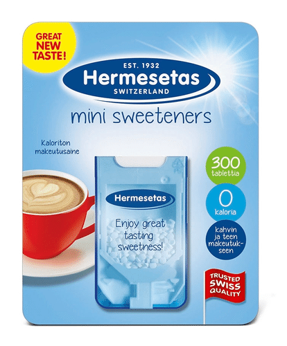 Hermesetas 300kpl Mini Sweeteners pöytämakeutusainetabletti|Hermesetas 300粒迷你甜味剂餐桌甜味片