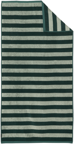 Ratia 浴巾 Raita 40x40mm 70x140cm 浅绿/绿色