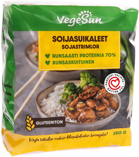 VegeSun Soijasuikaleet 250g|VegeSun 大豆条 250g
