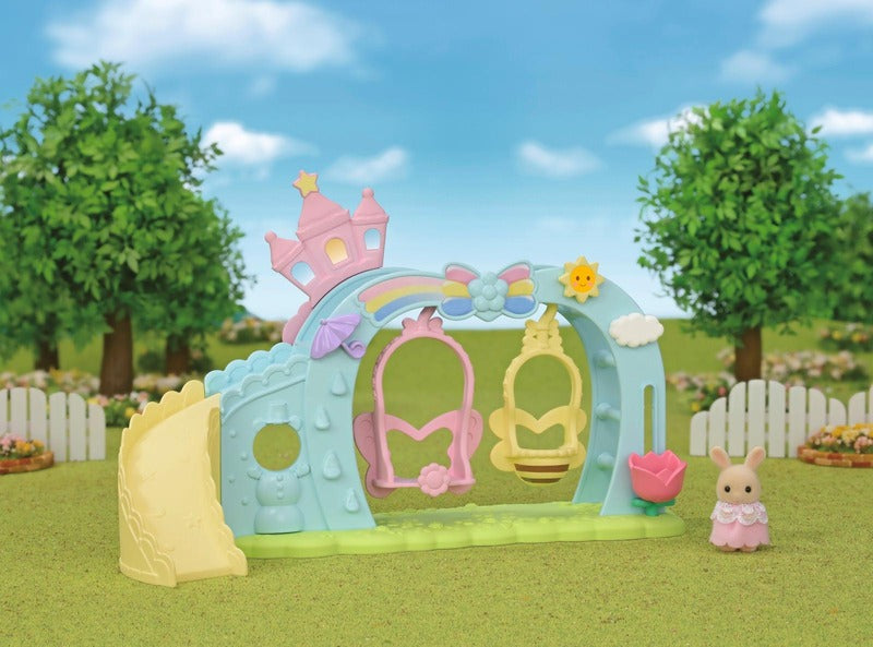 Sylvanian Families 秋千滑梯组合套装|Sylvanian Families Keinu- ja liukumäkisetti