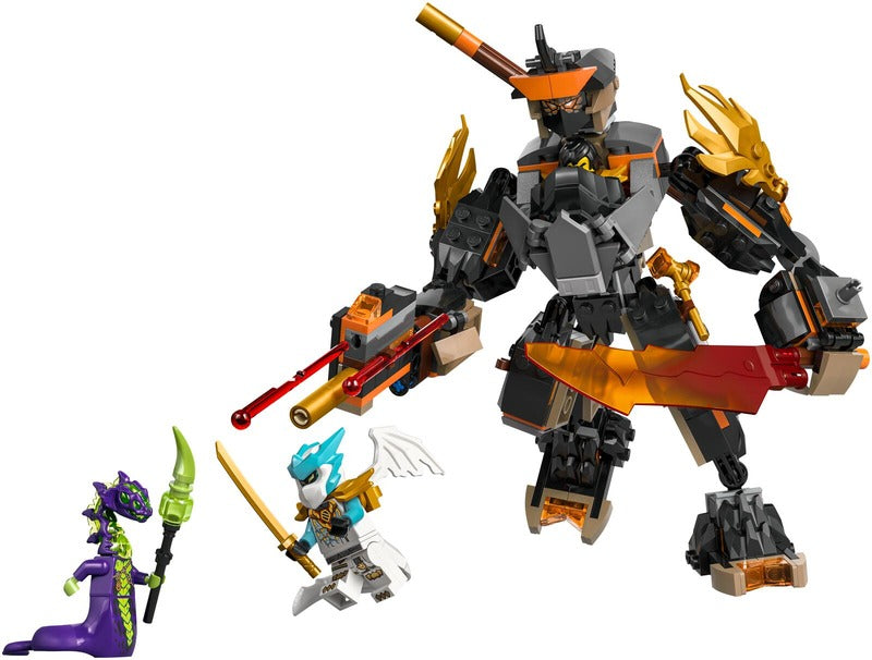 LEGO 科勒任务机器人与龙赞恩|LEGO® Ninjago 71854 Colen tehtävärobotti ja Lohikäärme-Zane